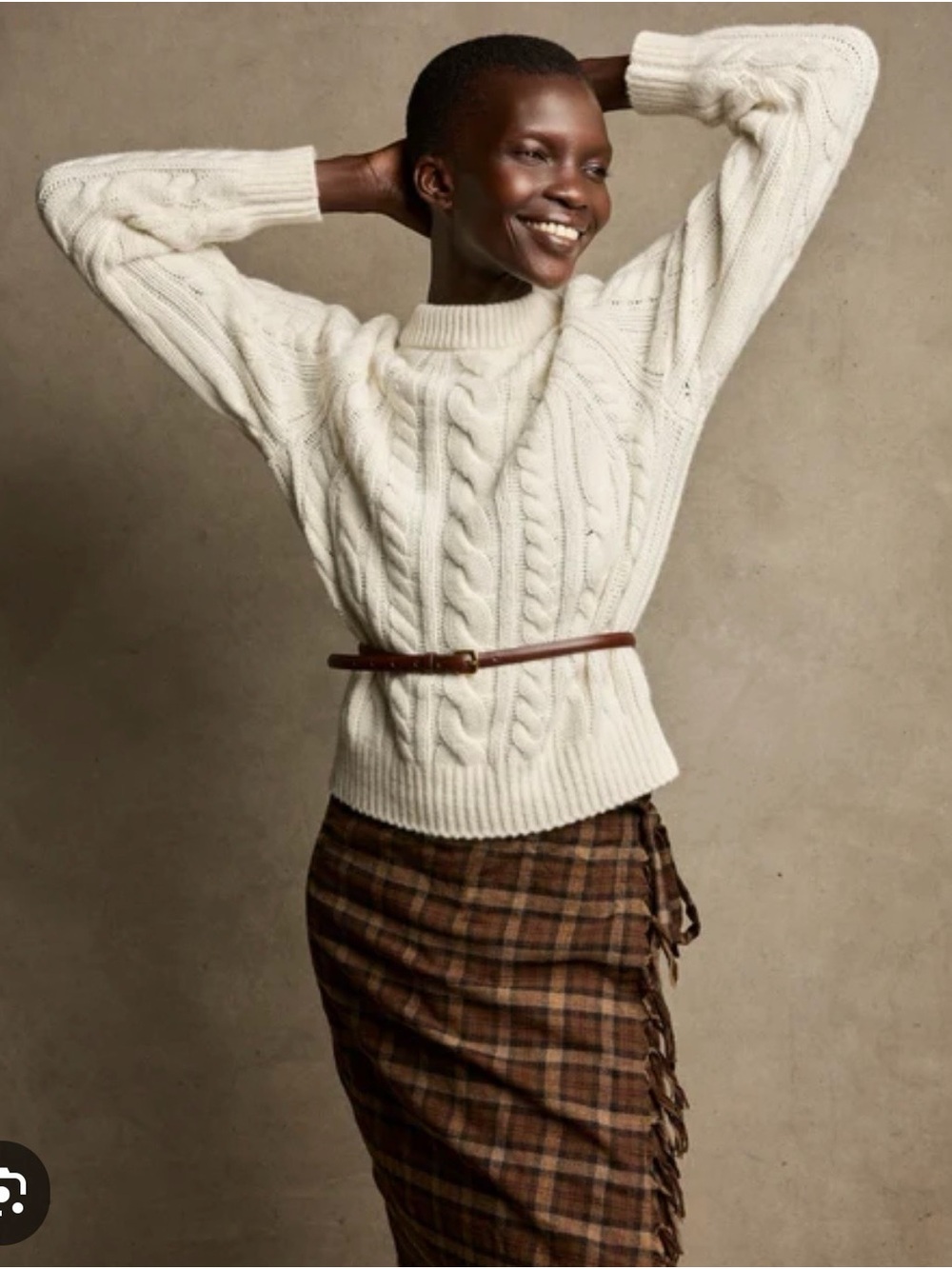NWT Dôen Marlow Sweater in Ivory